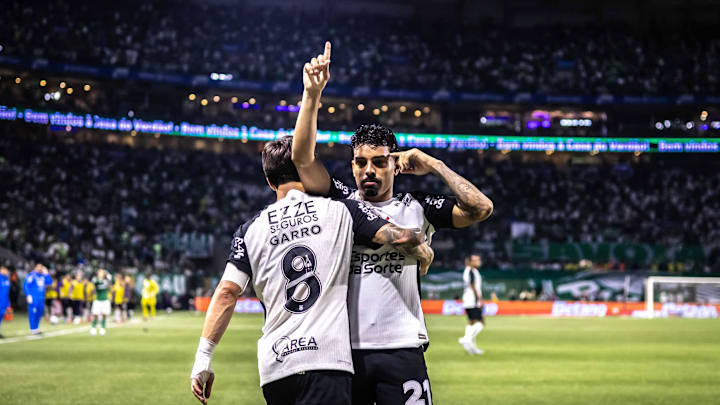 Matheus Bidu abriu o placar no Allianz Parque Matheus Bidu abriu o placar no Allianz Parque