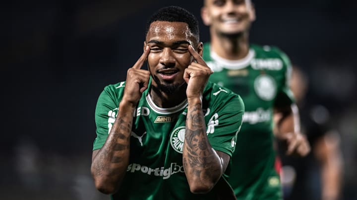 Allan marcou um belo gol na vitória do Palmeiras para cima do Fluminense