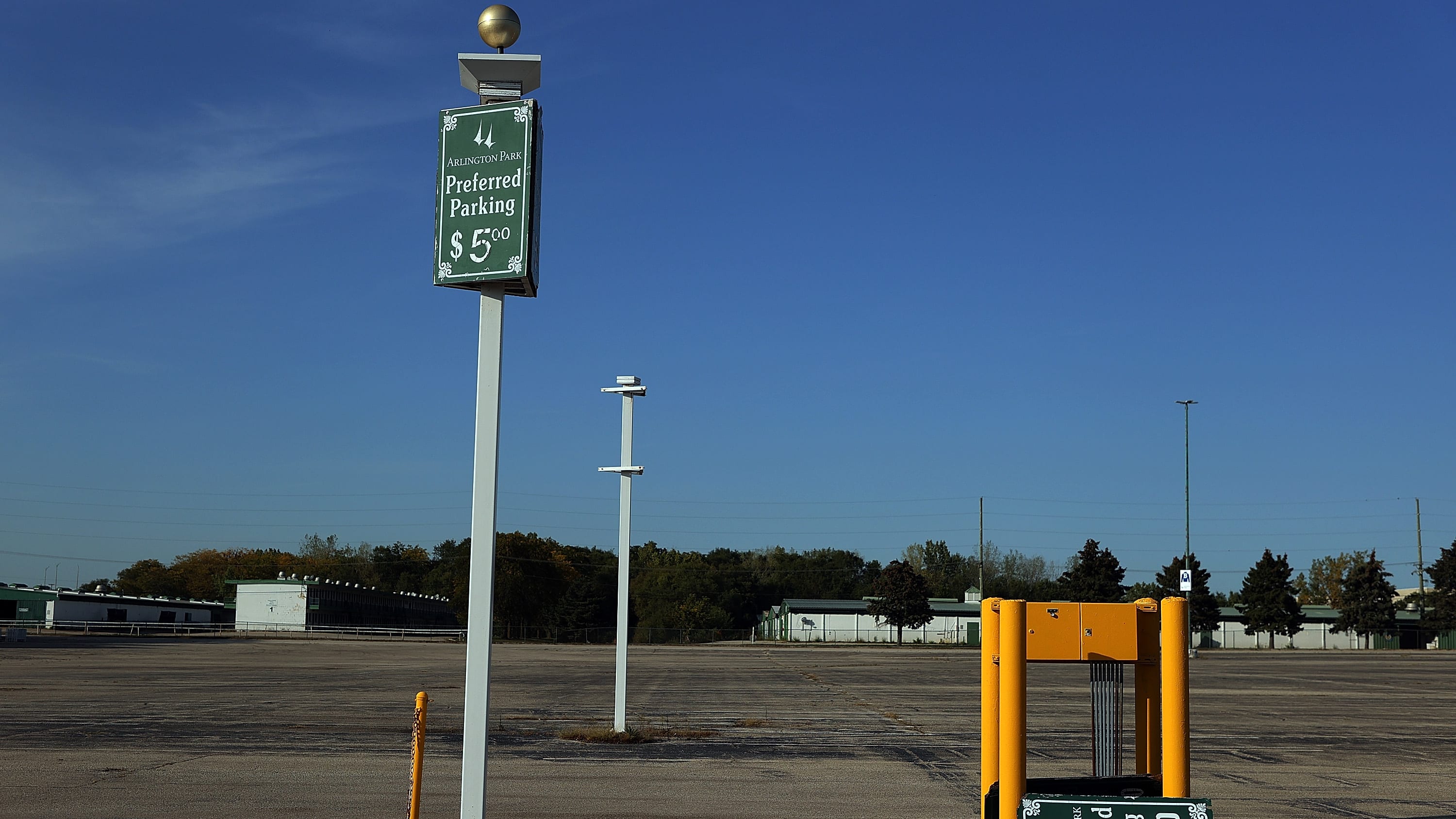 Vacated Arlington International Racecourse land will mean no Bears stadium or tax revenue. 