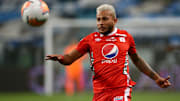 Duván Vergara en un partido de La Mechita