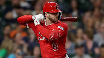 Los Angeles Angels outfielder Taylor Ward