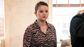 ONLY MURDERS IN THE BUILDING - “My Best Friend’s Wedding” - The final answers to our season are revealed - but not before the trio faces mortal danger and an Arconia wedding. (Disney/Patrick Harbron)
SELENA GOMEZ