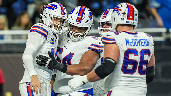 Josh Allen and the Bills host the Patriots this Sunday at 4:25 p.m. ET. Josh Allen and the Bills host the Patriots this Sunday at 4:25 p.m. ET.