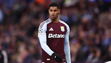 Rashford is enjoying life with Villa