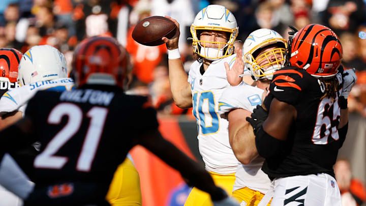 Los Angeles Chargers v Cincinnati Bengals