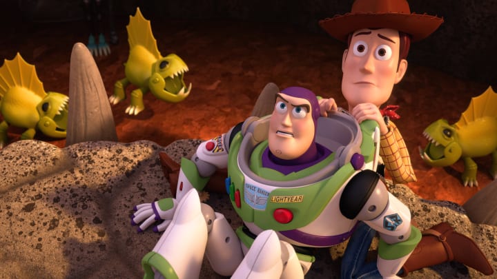 TOY STORY  (Disney/Pixar 2014) BUZZ LIGHTYEAR,  WOODY