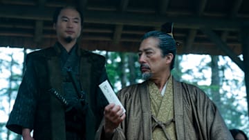 “SHOGUN” -- Pictured: Hiroto Kanai as Kashigi Omi, Hiroyuki Sanada as Yoshii Toranaga