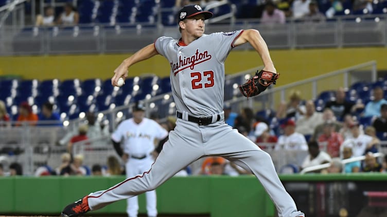 Washington Nationals v Miami Marlins