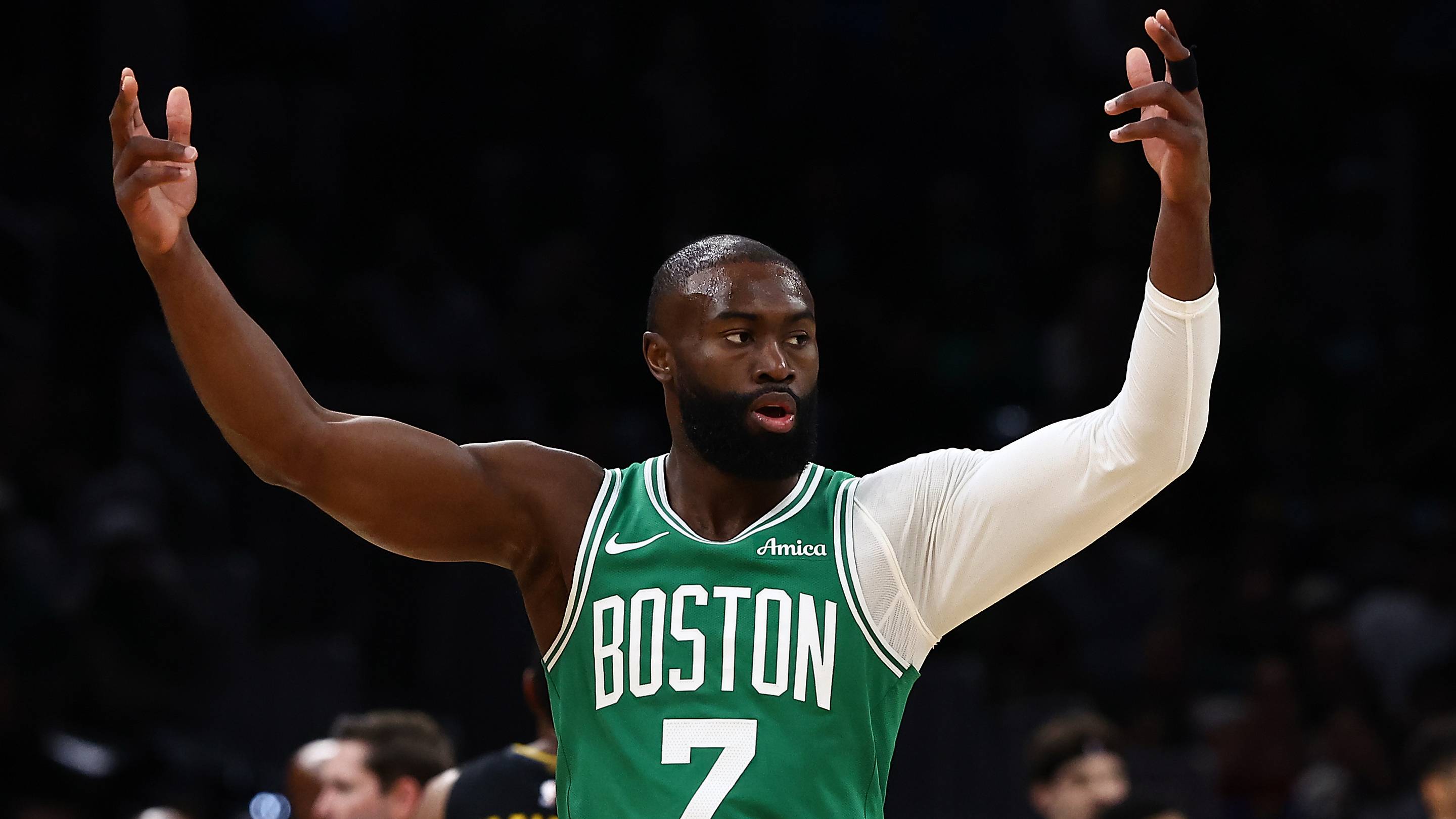 Jaylen Brown social media post turns trade value debate up to 11