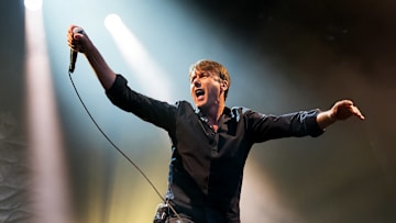 Suede Perform At Alexandra Palace