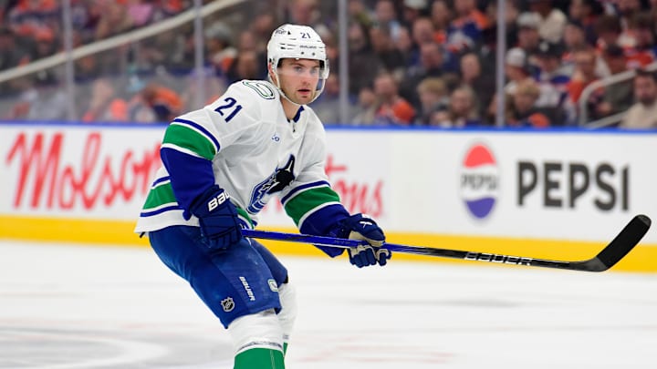 Vancouver Canucks v Edmonton Oilers