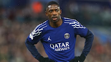 Ousmane Dembélé n'était pas satisfait au coup de sifflet final.