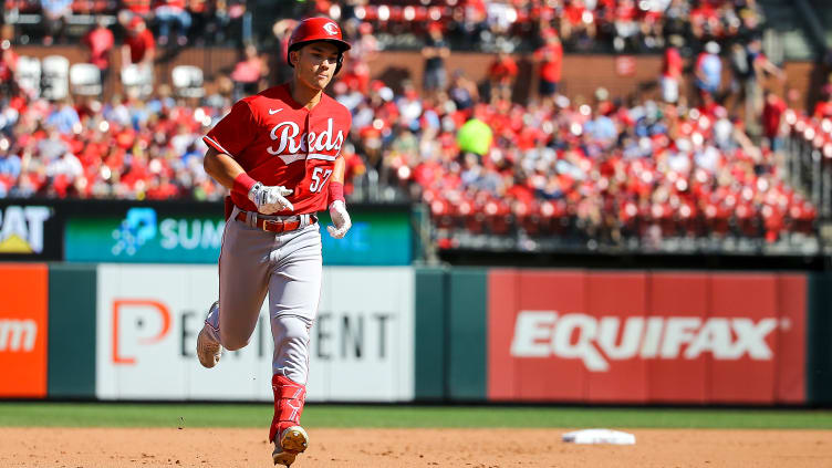 Cincinnati Reds outfielder Stuart Fairchild.