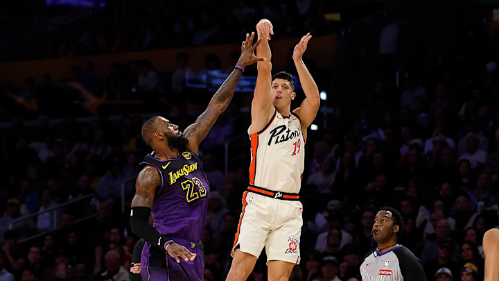 Detroit Pistons v Los Angeles Lakers