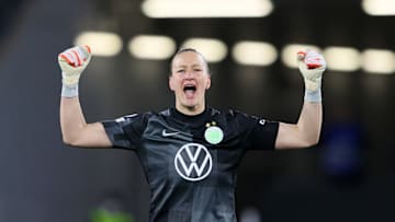 Almuth Schult jubelte mit dem VfL Wolfsburg oft