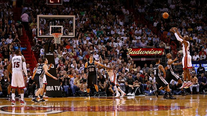 San Antonio Spurs v Miami Heat