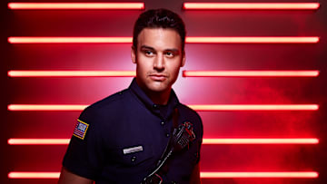 9-1-1 - ABC's "9-1-1" stars Ryan Guzman as Eddie Diaz. (Disney/Justin Stephens)