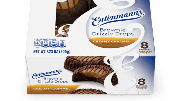 Entenmann's Brownie Drizzle Bites in Creamy Caramel