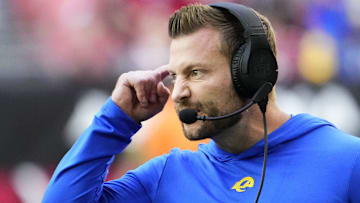 Los Angeles Rams head coach Sean McVay