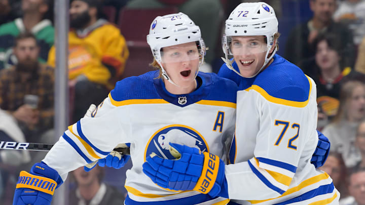 Buffalo Sabres superstars Rasmus Dahlin and Tage Thompson