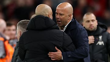 Arne Slot's Liverpool are favourites to succeed Manchester City as Premier League champions