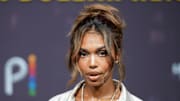 Lori Harvey at the premiere of Peacock's "Fight Night: The Million Dollar Heist" in New York City in September 2024.