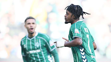 Samuel Mbangula hat das Duell gegen St. Pauli mit seinem Tor entschieden