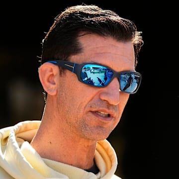 Arizona Diamondbacks general manager Mike Hazen during spring training workouts at Salt River Fields at Talking Stick near Scottsdale on Feb. 19, 2024.