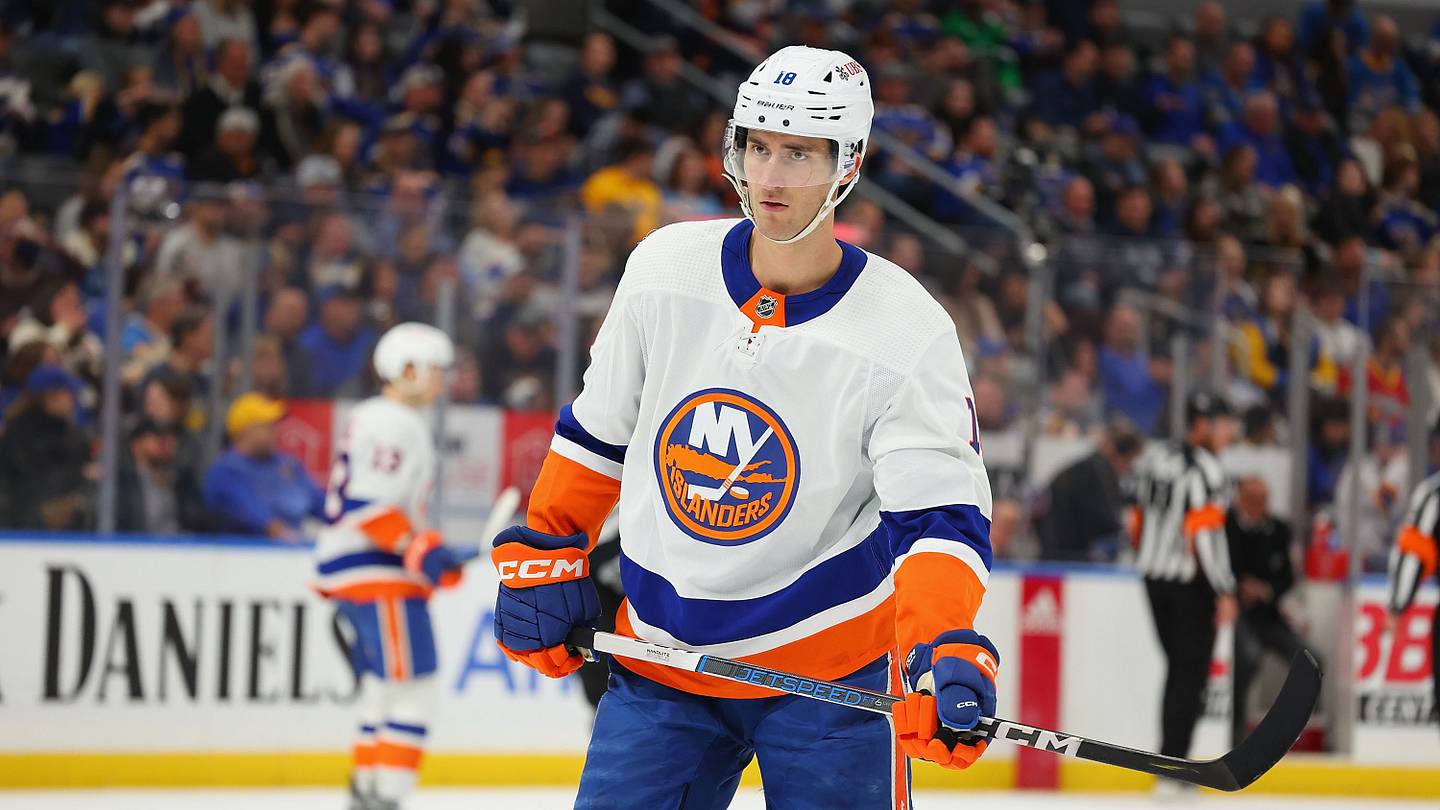 NY Islanders 2023-24 Player Report Card: Pierre Engvall Struggles in First Year of Lo - Vimarsana News
