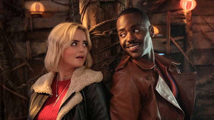 The Doctor (Ncuti Gatwa) and Ruby Sunday (Millie Gibson) in Doctor Who.