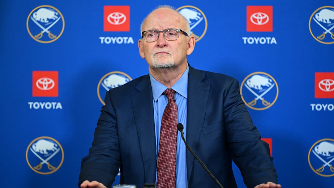Buffalo Sabres bench boss Lindy Ruff leads the list of NHL coaches on the hot seat.