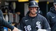 Chicago White Sox catcher Korey Lee (26) against the Detroit Tigers inning at Comerica Park. 