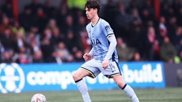 Archie Gray in action against Tamworth