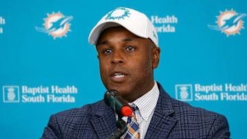 Miami Dolphins general manager Chris Grier