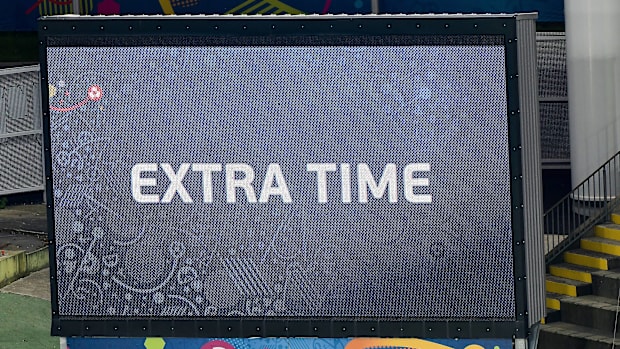 Extra time is different to stoppage time. 