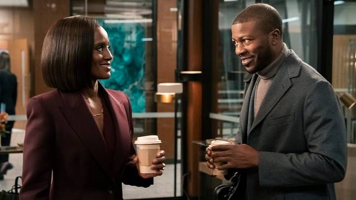 “The Future is Nigh” — CBS Original Series, MATLOCK, scheduled to air on Thursday, April 9 (9:00-10:00 PM, ET/PT). Pictured (L-R): Skye P. Marshall as “Olympia Lawrence” and Edwin Hodge as “Langston Wright"
