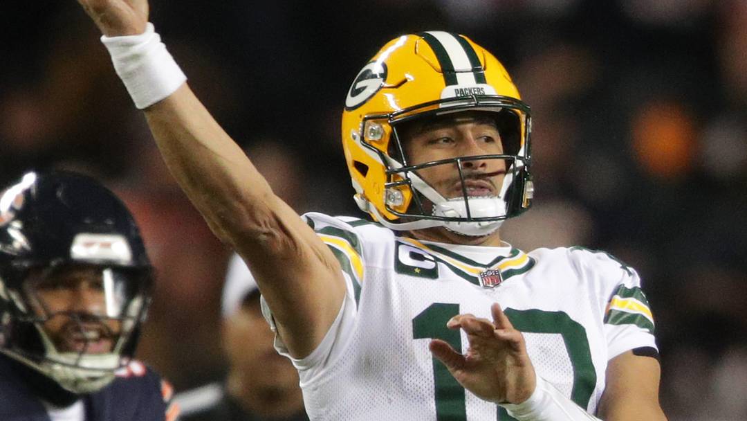 Green Bay Packers quarterback Jordan Love (10) against the Chicago Bears during their wild-card playoff football game Saturday, January 10, 2026, at Soldier Field in Chicago, Illinois. The Bears defeated the Packers 31-27.
Wm. Glasheen /USA TODAY NETWORK-Wisconsin.