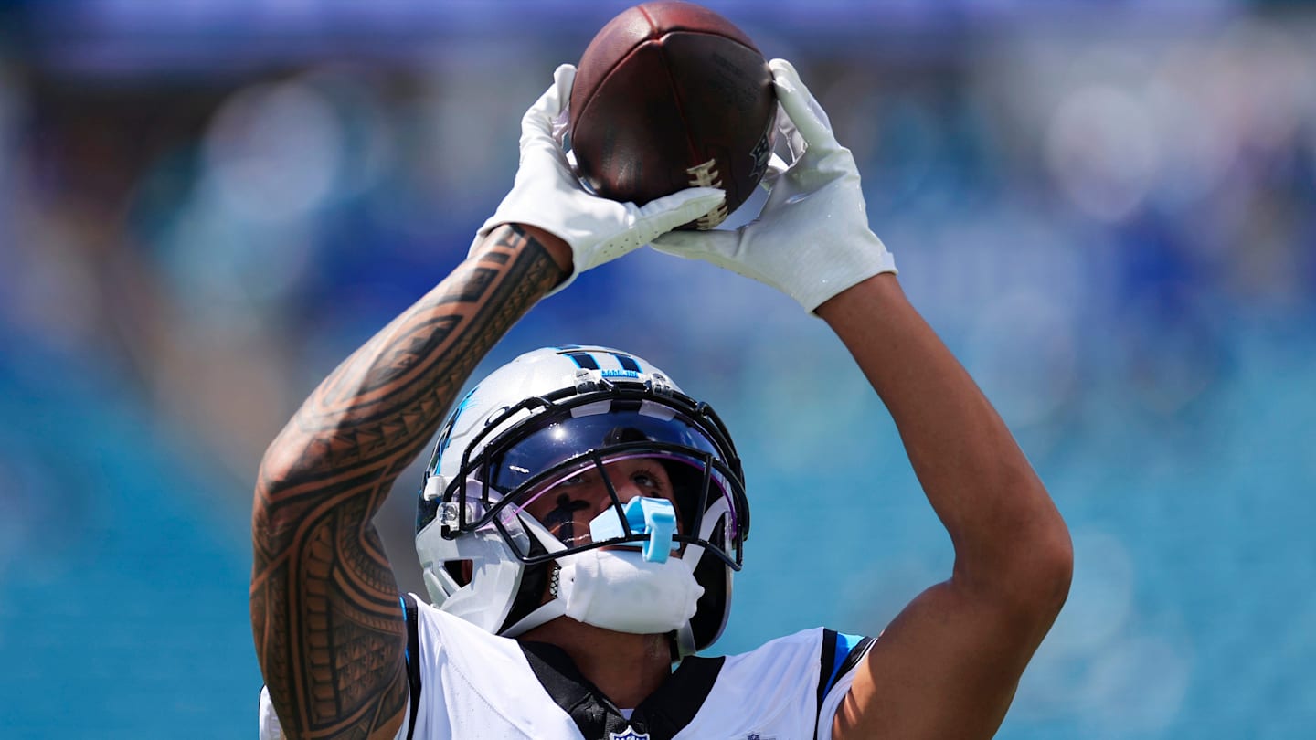 Panthers WR Tetairoa McMillan Leads Receiving in NFL Debut Loss