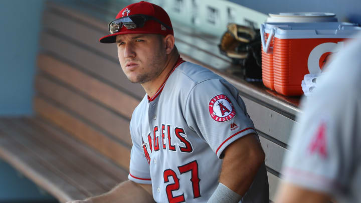 Mike Trout es la máxima estrella de los Angelinos de Los Angeles