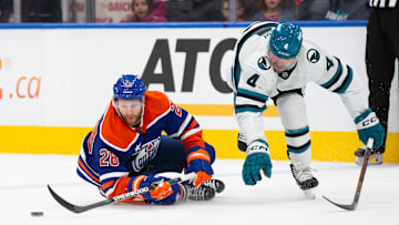 San Jose Sharks v Edmonton Oilers
