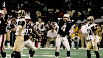 Super Bowl XXXVI - New England Patriots vs St. Louis Rams - February 3, 2002
