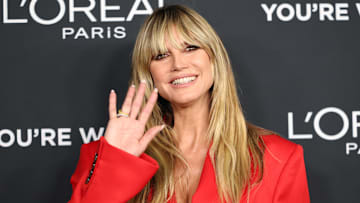 Heidi Klum moderierte schon die Auslosung zur WM 2006