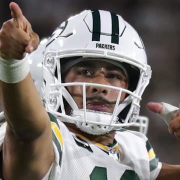 Green Bay Packers quarterback Jordan Love looks to lead his team to victory in Week 6.