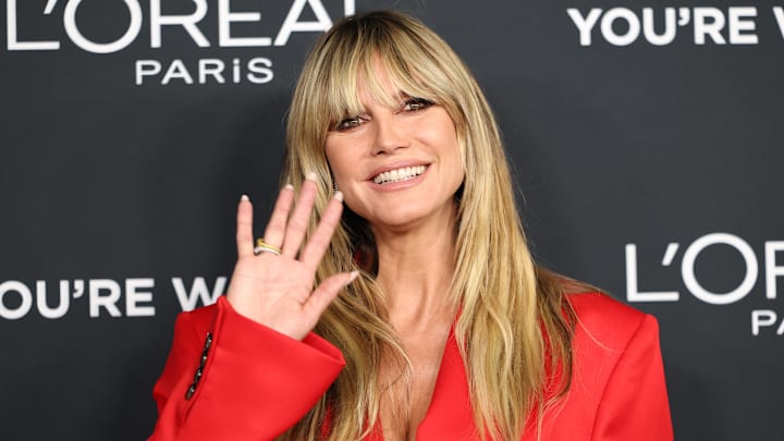 Heidi Klum moderierte schon die Auslosung zur WM 2006