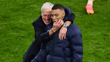 Didier Deschamps und Kylian Mbappé