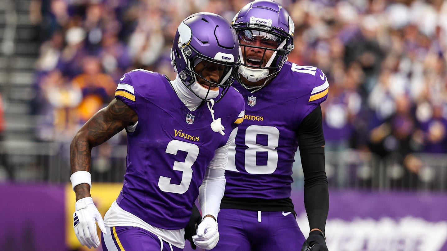 Justin Jefferson, Jordan Addison state their case as NFL’s best WR duo