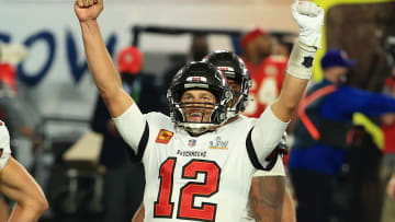 Tom Brady is among the greatest quarterbacks in Tampa Bay Buccaneers franchise history.