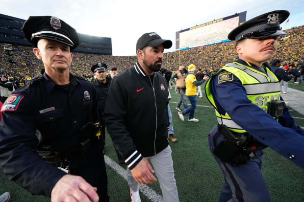 Ohio State head football coach Ryan Day could be on the hot seat with another loss to the Michigan Wolverines in 2024