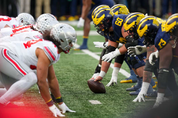 Michigan and Ohio State will renew their annual football rivalry in Columbus in 2024