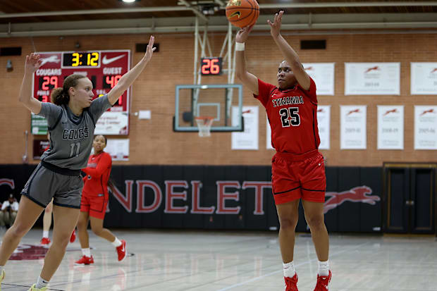 High school girls basketball